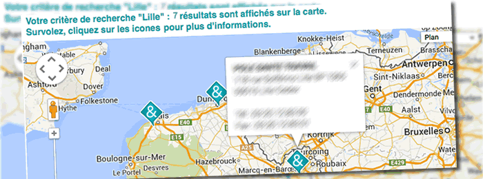 gMap3 un développement franco belge pour l'affichage de cartes Google avec jQuery